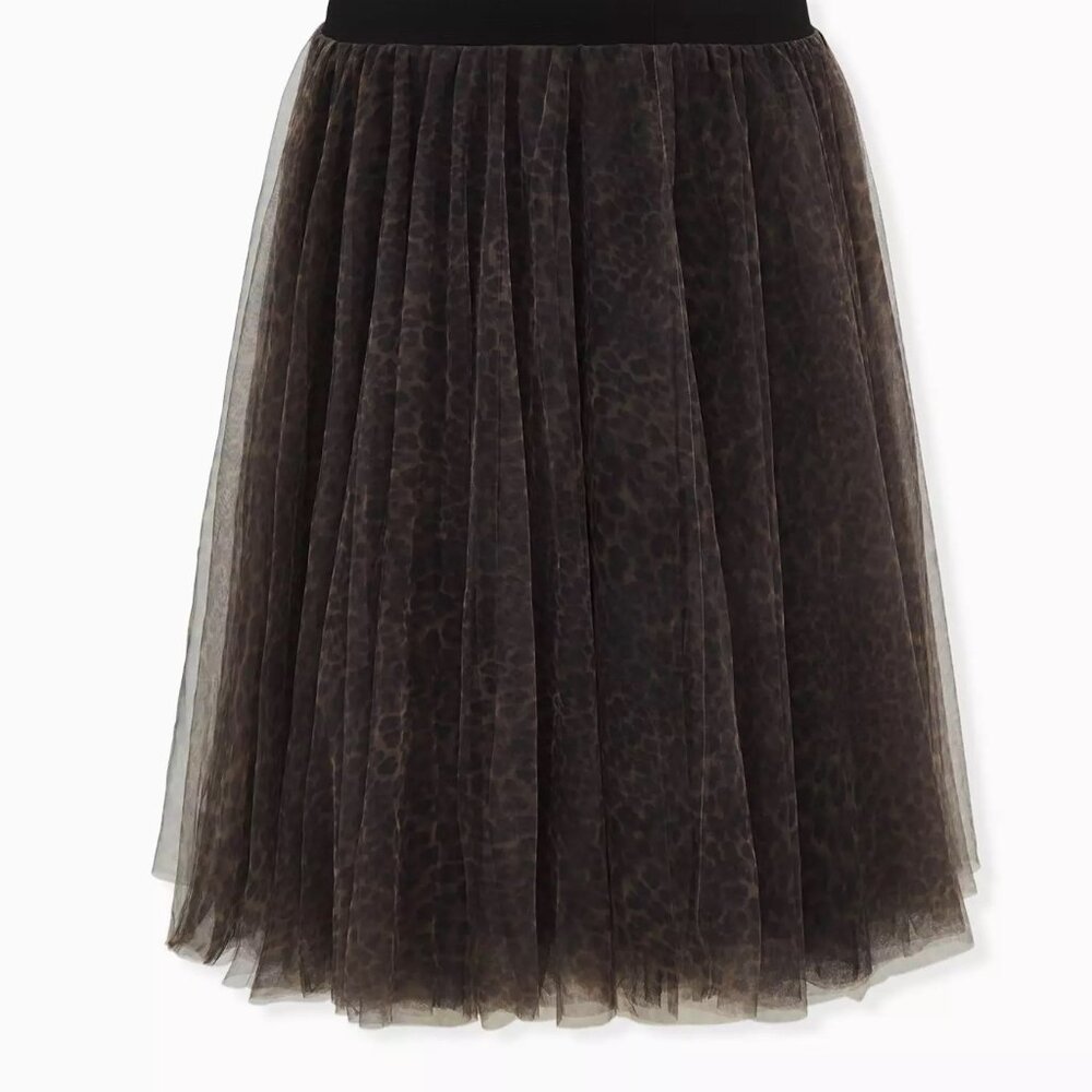 Torrid x Betsey Johnson Leopard Tulle Skirt - Picture 3 of 4